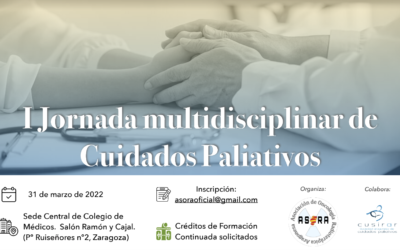 1ª Jornada multidisciplinar de Cuidados Paliativos